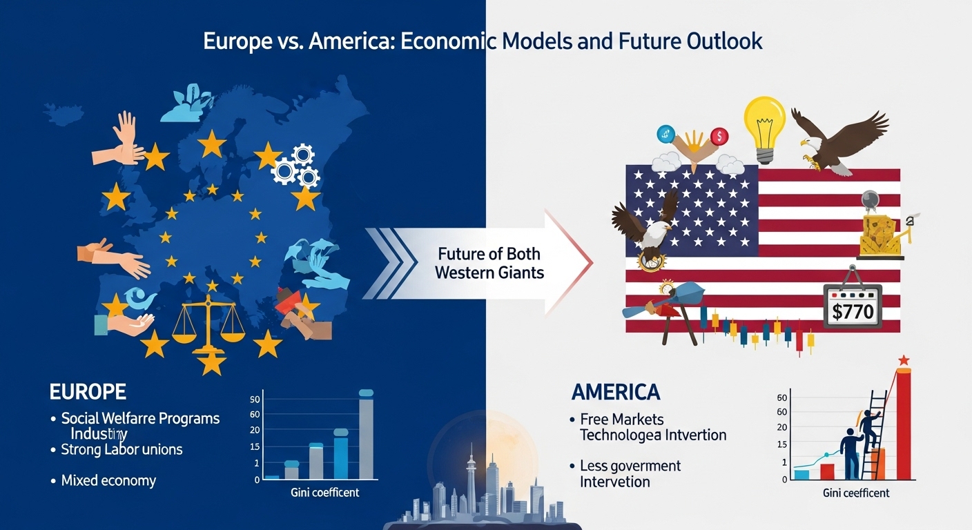Eropa vs Amerika: Perbandingan Model Ekonomi dan Masa Depan Kedua Raksasa Barat
